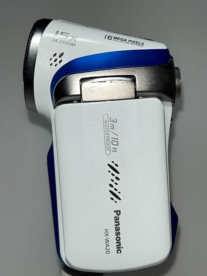 Panasonic HX-WA20 Digital Camera Waterproof Camcorder White