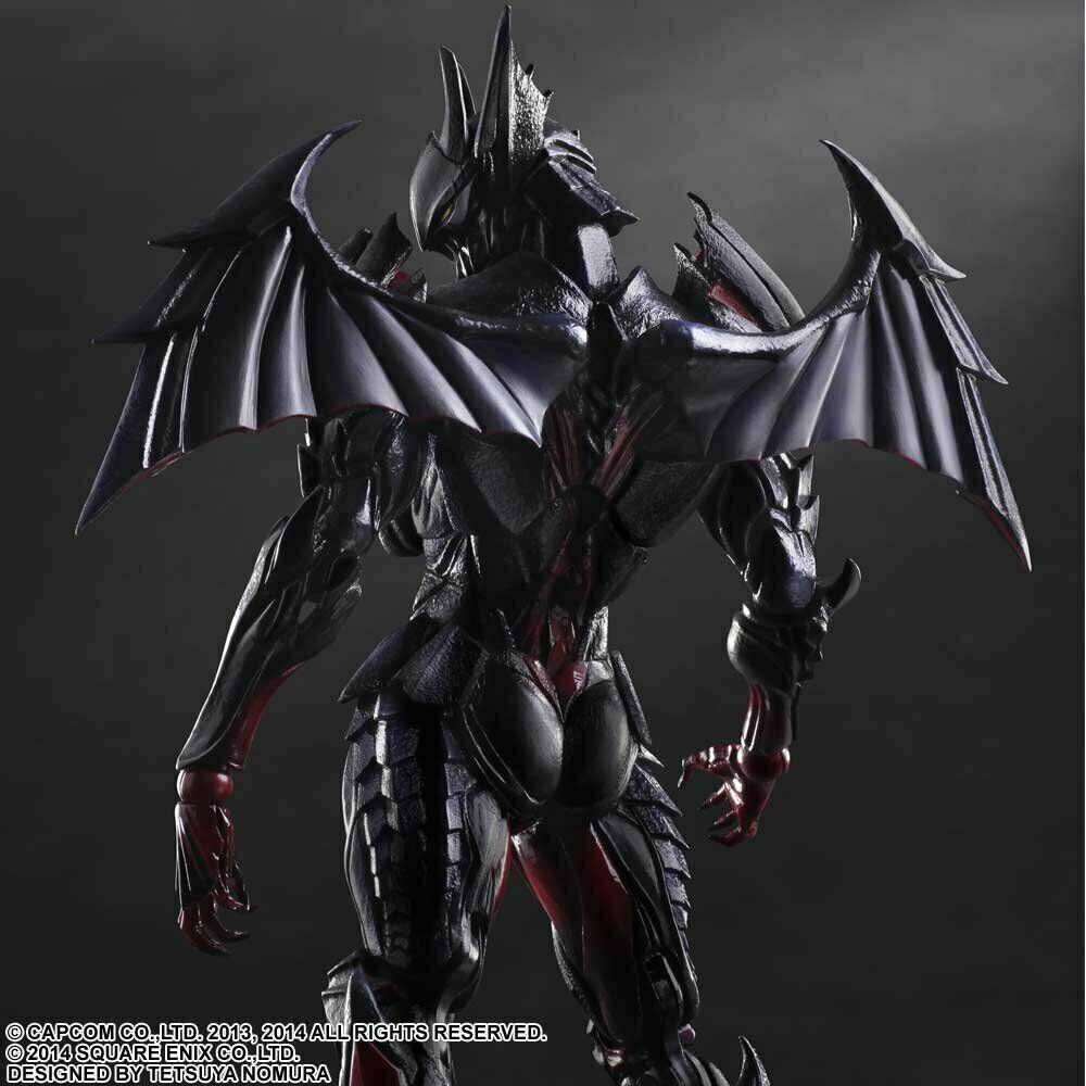 Play-Arts Kai Monster Hunter Cross Diablos Armor Figure Video Review &  Images