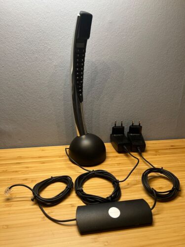 Téléphone chromé BANG & OLUFSEN BeoCom 2 MK2 complet Lot chargeur de table RTPC 220v