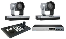 BZBGEAR BG-UPTZ-KIT Live Stream UPTZ Camera Kit with Controller/POE Switcher