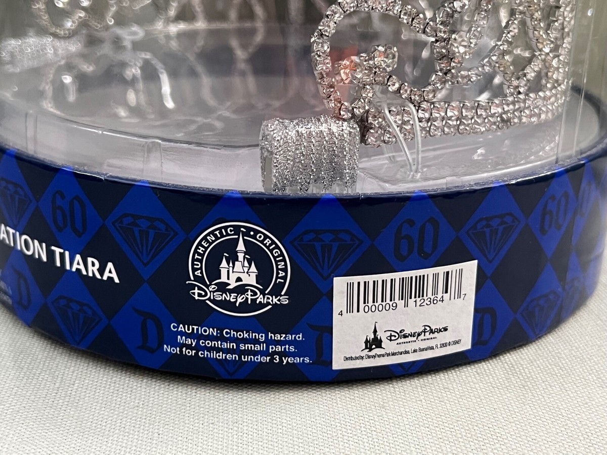 Disney Disneyland Diamond Celebration 60th Anniversary Tiara 