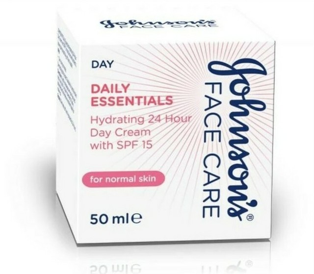 3 X JOHNSON'S Face Care Daily Essentials Hydrating 24 Hour Day Cream