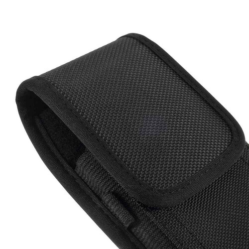Custodia Cintura per Google Pixel 2 XL in Nylon con Due Passanti Verticali e ... - Foto 4 di 6