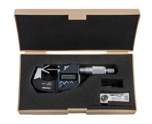 Mitutoyo 314-361-30 VM3-.6"PMX V-Anvil Micrometer 0.05"-0.6" 0.00005"/0.001 mm