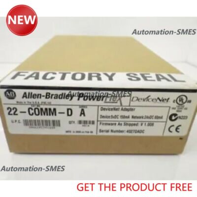 New Allen Bradley 22-COMM-D Device Net Adapter Communication Ser A US USA