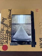 Meg Webster “Salt Cone ” Installation Art 35mm Slide
