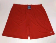 Champion Big & Tall 2 Pocket Athletic Shorts Men's Size 4XL Scarlet Red