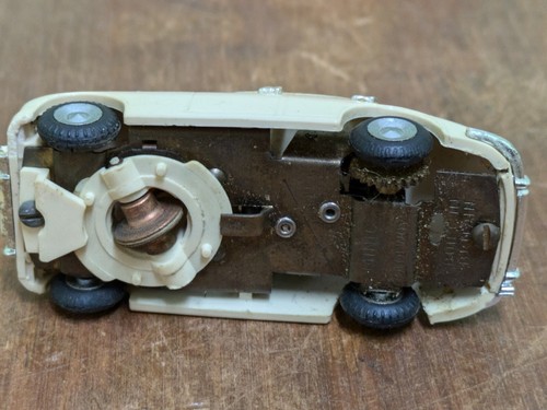 Triang Minic Motorways M1542 Jaguar 3.4 Saloon Off White OO Gauge Car - Picture 5 of 9