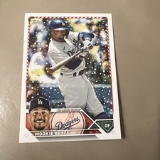 2023 Topps Holiday Mega Box Mookie Betts #H57 Dodgers!!!
