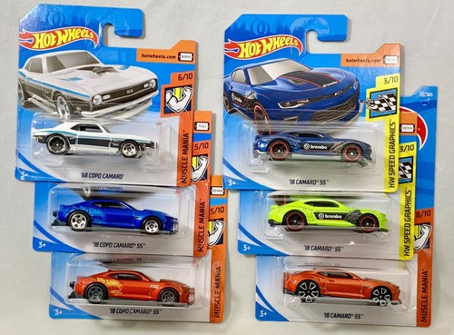Hot Wheels MUSCLE CARS - Lote 14 - Mustang GT, Cargadores y Camaro SS - Variaciones - Imagen 4 de 12