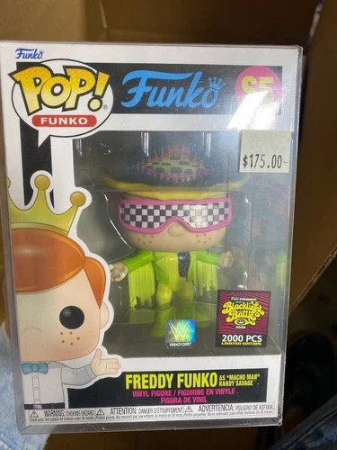 Freddy Funko As Macho Man Randy Savage POP! LE 2000! Funko Fundays 2022   SDCC!