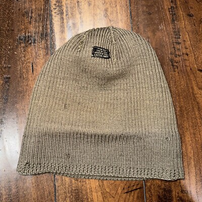 帽子 40s USN Watch Cap vintage Vintage 40s WWII USN US Navy Sailors Uniform Knit Wool Watch