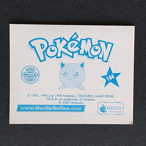 Pokemon "Figurine Adesive Merlin 2000 2a Serie" ENTRA e SCEGLI - Foto 274 di 406