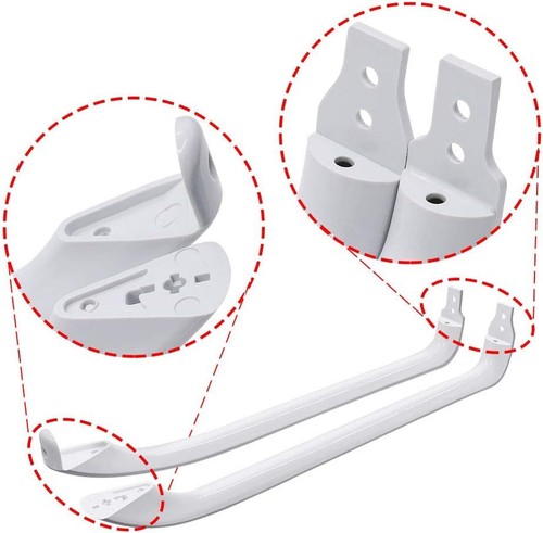 Door Handles Compatible with GE Refrigerator WR12X22148,WR12X20141,WR12X11011 - Picture 3 of 3