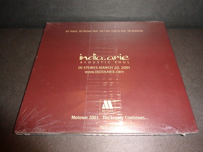 INDIA ARIE ACOUSTIC SOUL-VVIP Sampler-Rare Collectible CD