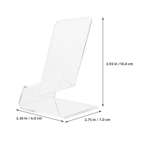 15 Pcs Transparenter Telefonhalter Büro Handyständer Schreibtisch - 第 5/12 張圖片