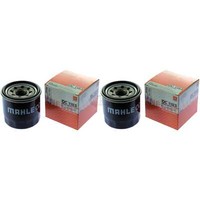 2X Mahle / Knecht ÖLfilter OC 1183 Oil Filter FüR Mazda 3 BM