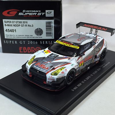 1/43 Ebbro Nissan Skyline B-MAX NDDP GTR Super GT300 2016