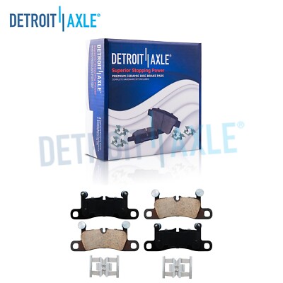 Rear Ceramic Brake Pads Set for 2011 - 2017 Porsche Cayenne Volkswagen Touareg