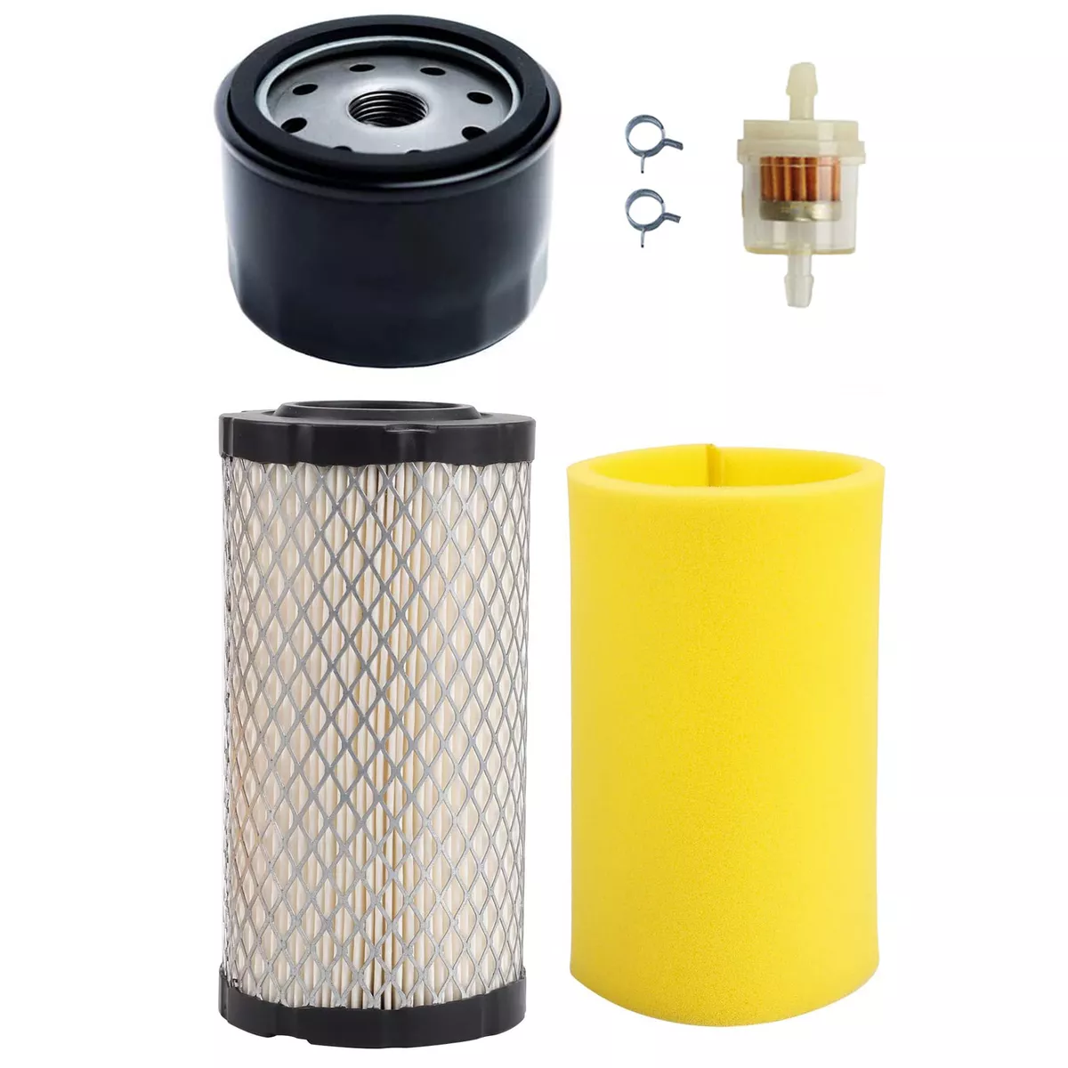 Air Filter Oil Filter for Kawasaki 49065 7007 FR651V FR691V FR730V lawn  tractor