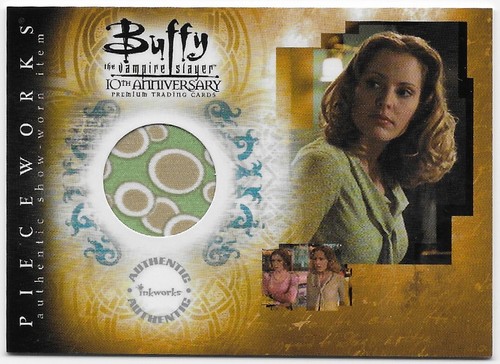 Buffy TVS 10th Anniversary Costume Pieceworks, Promo, or Card Set -- Choose - Picture 18 of 29