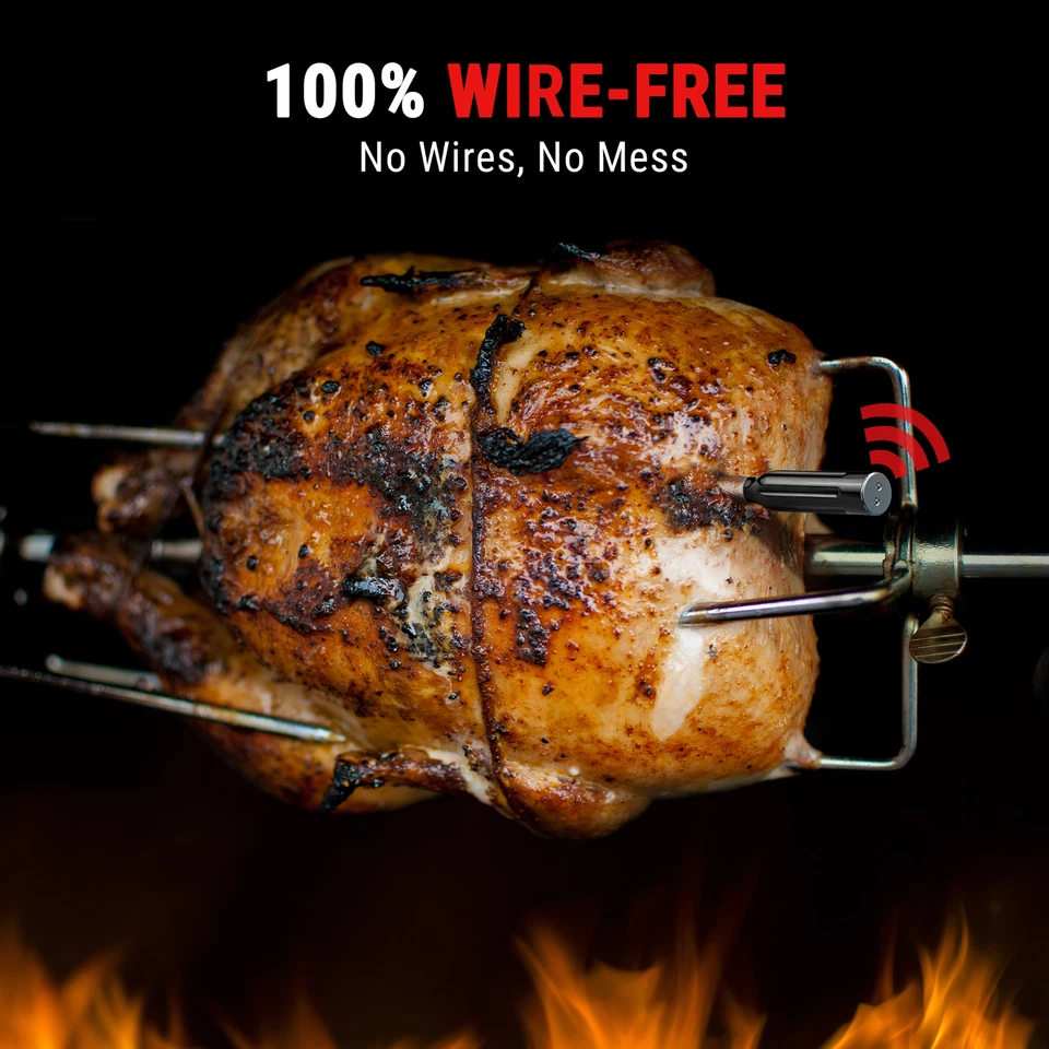 ThermoPro TempSpike Fleischthermometer Kabellos Grill Bluetooth IP67 TP961 - Bild 4 von 4