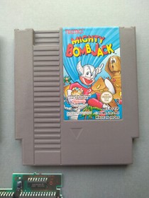 NINTENDO NES MIGHTY BOMB JACK COMPLETO CON CAJA Y MANUAL BOXED CIB PAL B ESP