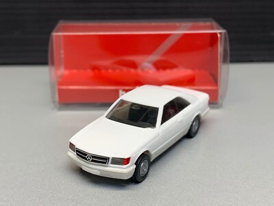 Mercedes Benz MB S Klasse 560 SEC Luxus luxury Coupe 2-Türer PKW Herpa H0 1:87