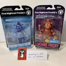 Five Nights at Freddy’s FNAF LIVEWIRE FREDDY FROSTBEAR Figures Walmart Exclusive