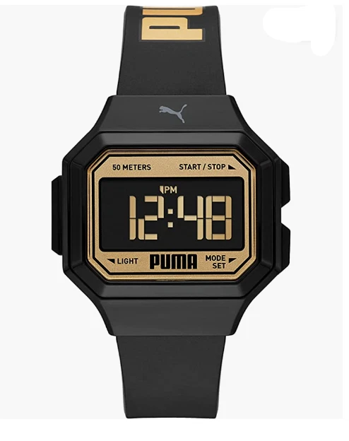 New Puma Womens Mini Remix LCD Digital Watch P1055 eBay
