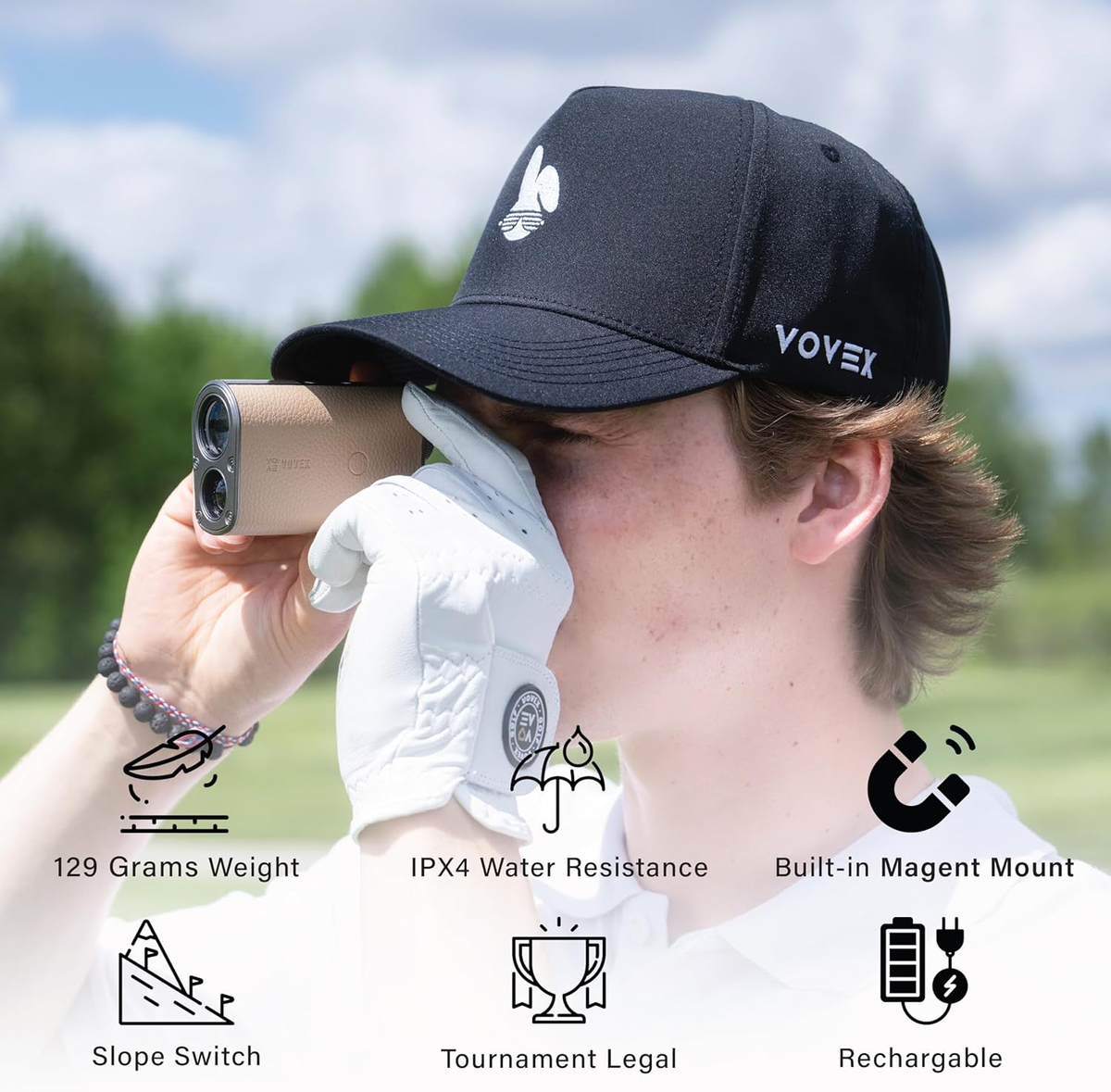 ちんさん専用 新品・未使用品 VOVEX BLOOM SERIES 1 Golf Rangefinder with Slope, Bloom Series 1, 1000 Yards