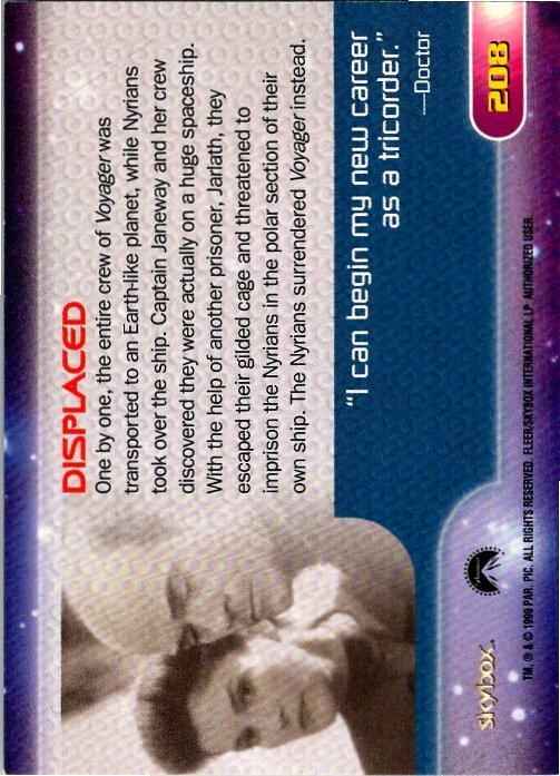 1999 Skybox Star Trek Voyager Closer To Home - PICK / CHOOSE YOUR CARDS - Picture 57 of 157