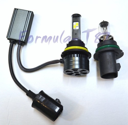 LED Kit F15 140W 9004 HB1 5000K White Two Bulbs Head Light Plug Play Replacement - Picture 7 of 22