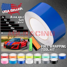 Gloss Color Racing Stripes Vinyl Wrap For Acura NSX Stripe Sticker 10FT / 20FT