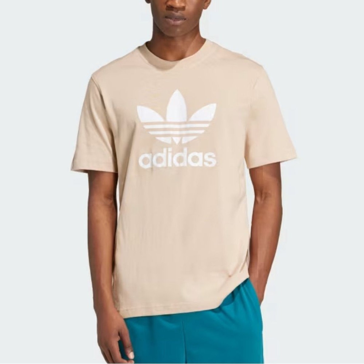 ★★Adairs★★ Trefoil Lift Tee Gender Neutral JC8779 Clothing - Trefoil Lift Tee (Gender Neutral) - White