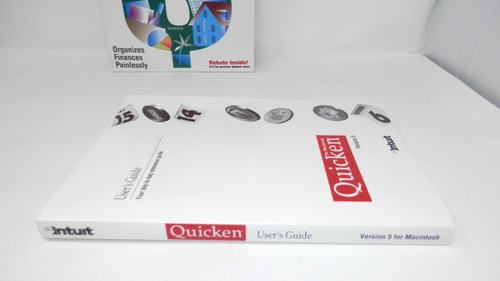 Quicken for Macintosh Version 5 New for 95 • 3.5" Floppy Big Box Software Intuit - Picture 6 of 16