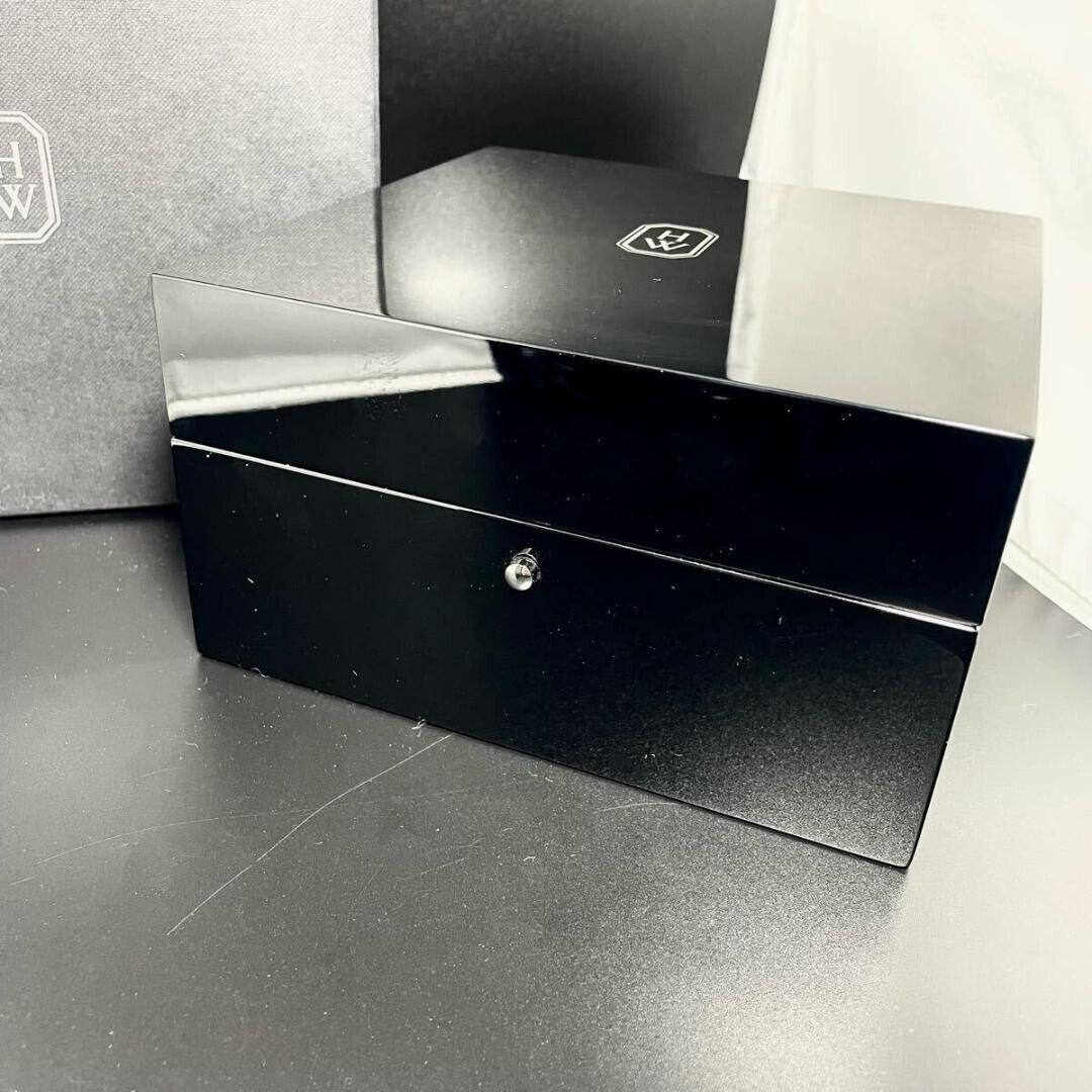 HARRY WINSTON watch case box empty box black used | eBay HARRY WINSTON watch case box empty box black used | eBay