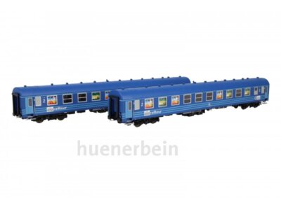 LS Models 42072 SNCB Schlafwagenset 2tlg. Railtour 50-Jahre-SNCB blau Ep.5 NEU