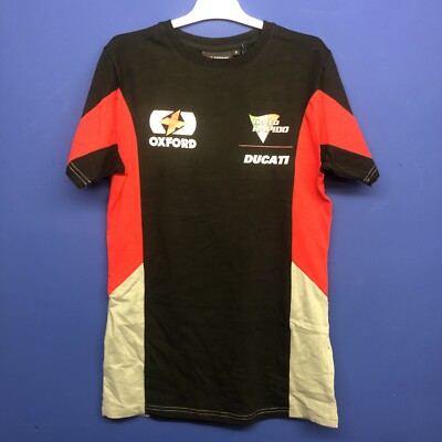 Offizielles Oxford Ducati Motorrad Racing T-Shirt - 20OXD-LT-00S - Small