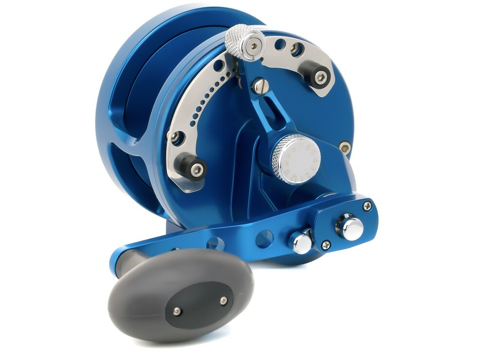 Avet HXJ 5/2 MC Two-Speed Lever Drag Casting Reel HXJ5/2MC BLUE