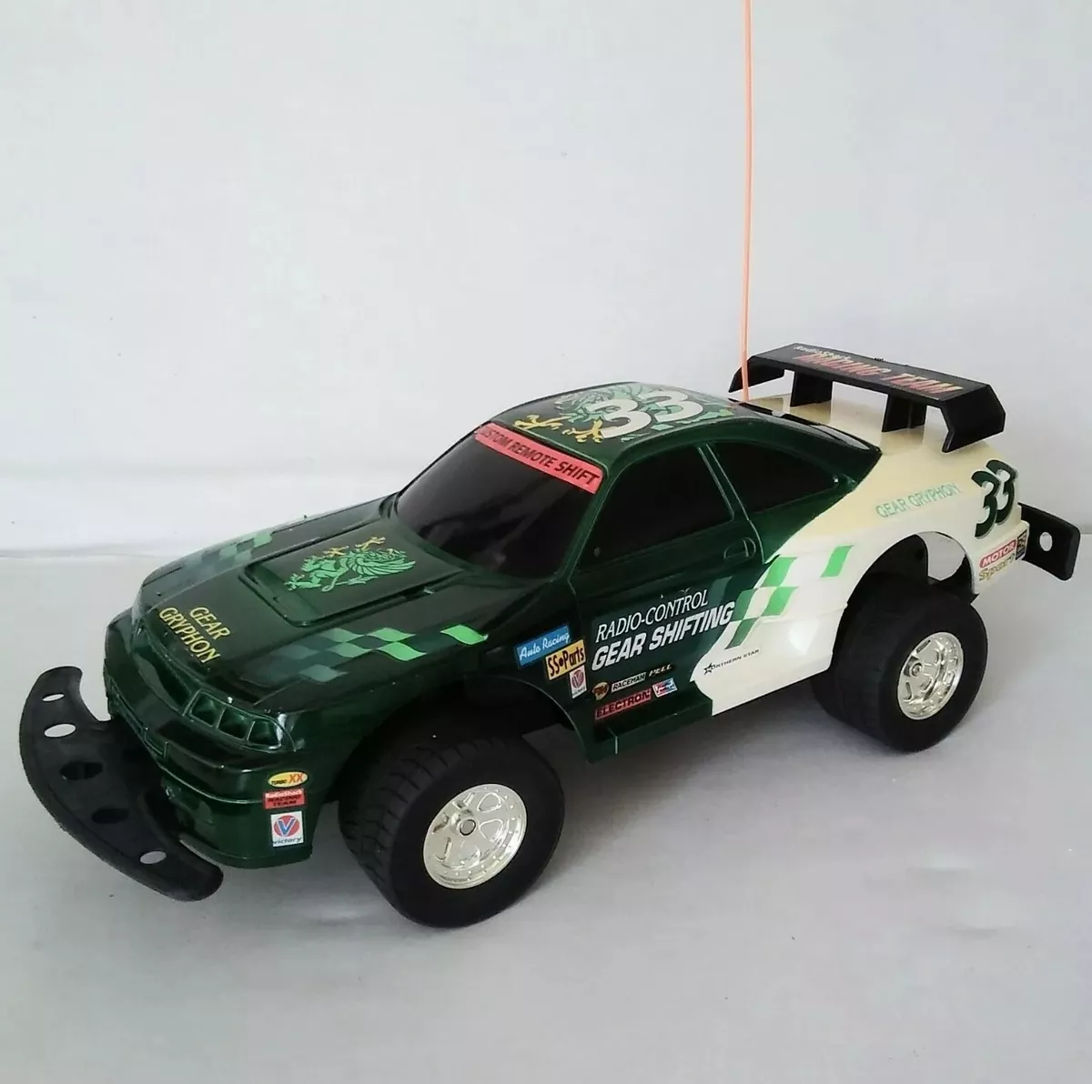 Rc car with gear top shift