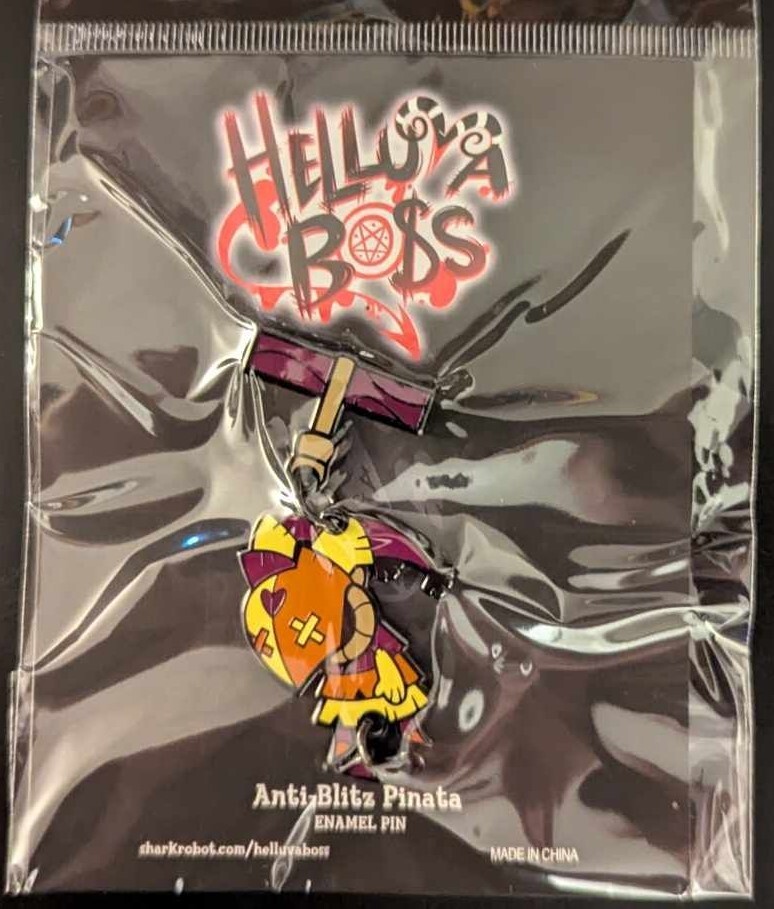 ヘルヴァボス ストラス アポロジーツアー ピンズ Helluva Boss : Apology Tour Assorted Pins Collection - NEW