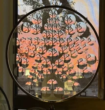 LARGE FELICIANO BEJAR MAGISCOPE CRYSTAL & STEEL SCULPTURE "LONE STAR"  103