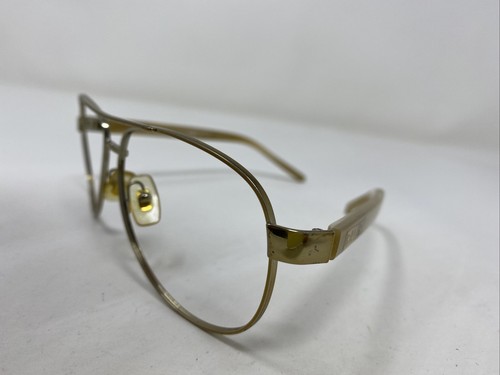 Ralph Lauren Sunglasses Frame RA4004 101/T5 59-13-130 Gold/Beige Full Rim 0425 - Picture 2 of 8