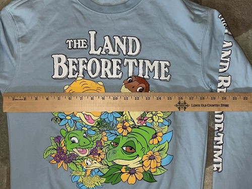 The Land Before Time Vintage 1990's Crewneck Sweatshirt Womens Size XS VG Cond - Picture 5 of 6