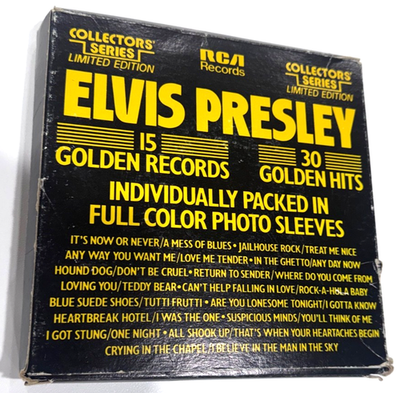 ELVIS PRESLEY Limited Edition 15 Golden Records 7