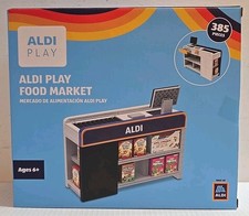 Aldi Play Food Market Cash Register Conveyor Belt Building Blocks 385 Pc Lego