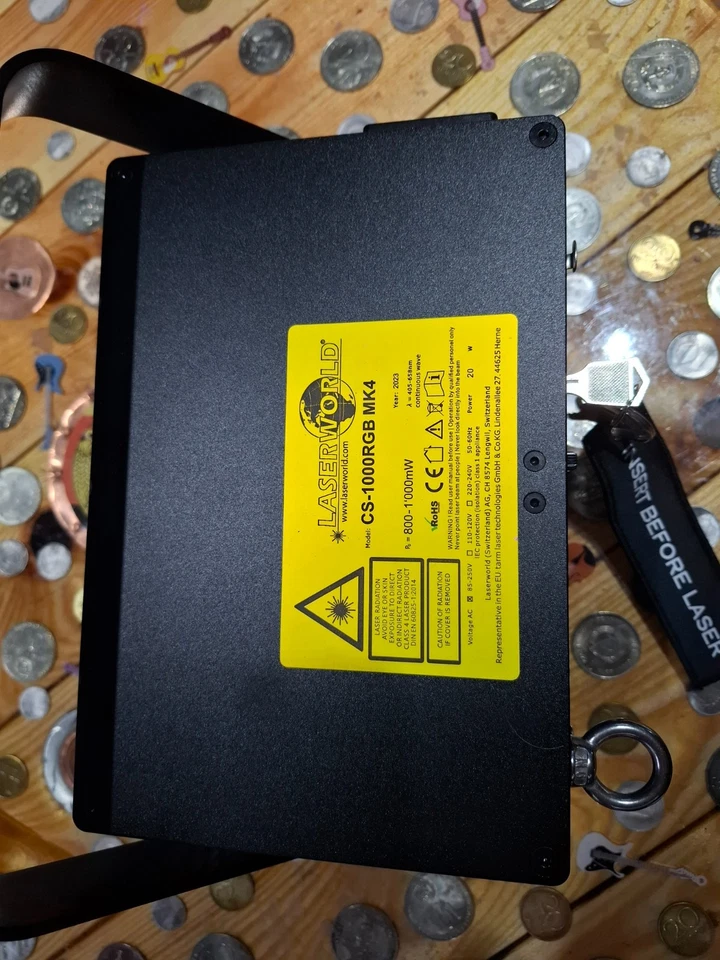 Laserworld CS-1000RGB MK4 - RGB Laser Gebraucht aber Top - Bild 2 von 4