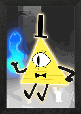 Gravity Falls gerahmtes Wandbild Poster Leinwanddruck Bild