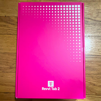 T-Mobile Revvl Tab 2 5G Android Tablet - Magenta / Gray - Brand New In Box NIB 